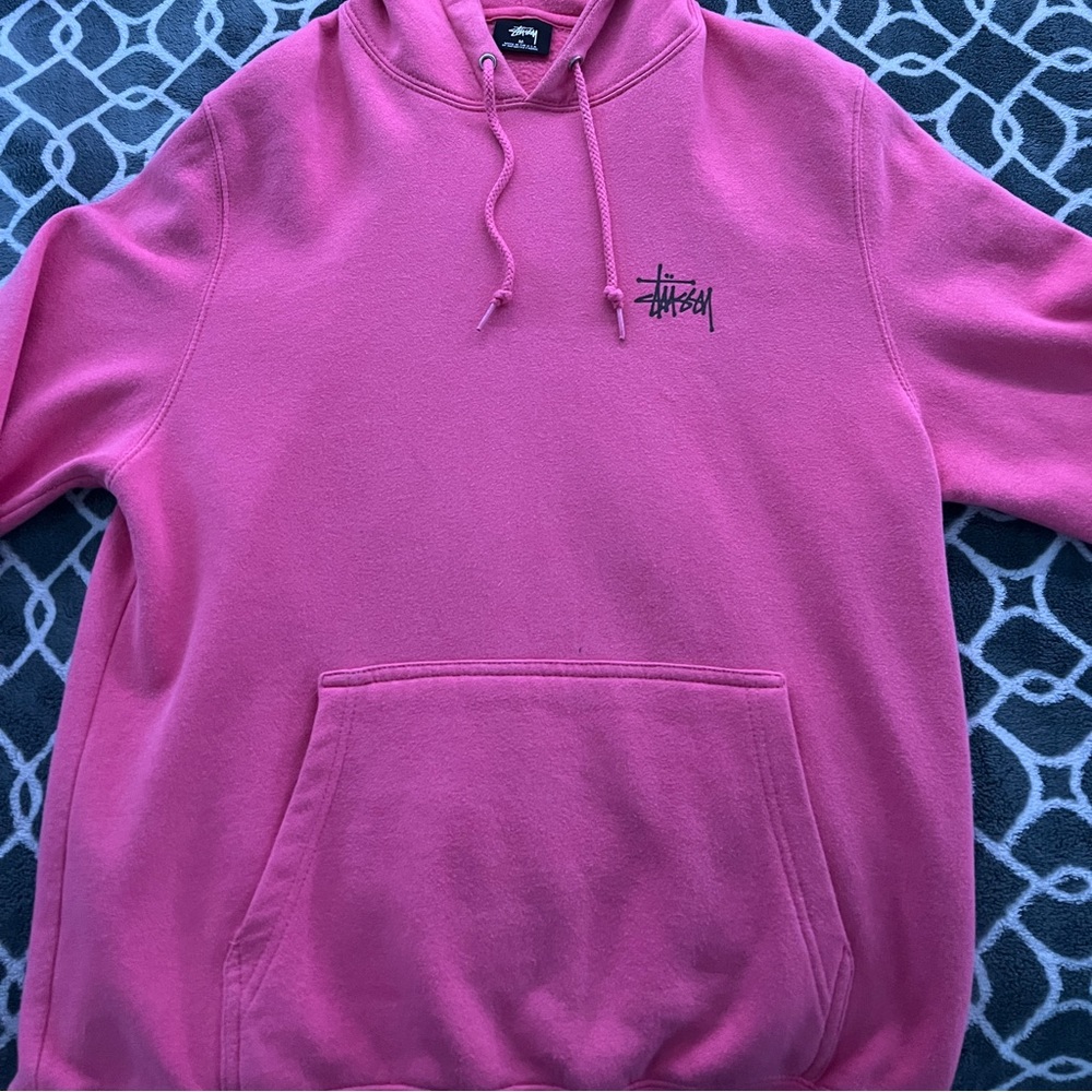 Stussy Pink Hoodie